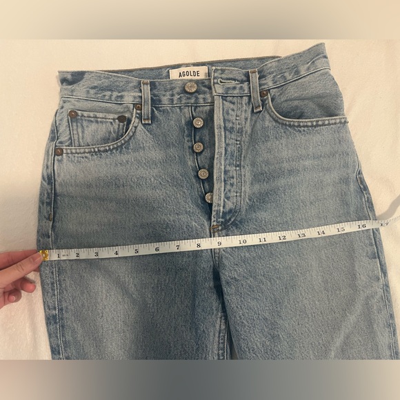 AGOLDE Riley High Rise Straight Crop - Picture 5 of 7